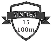 u15 100m